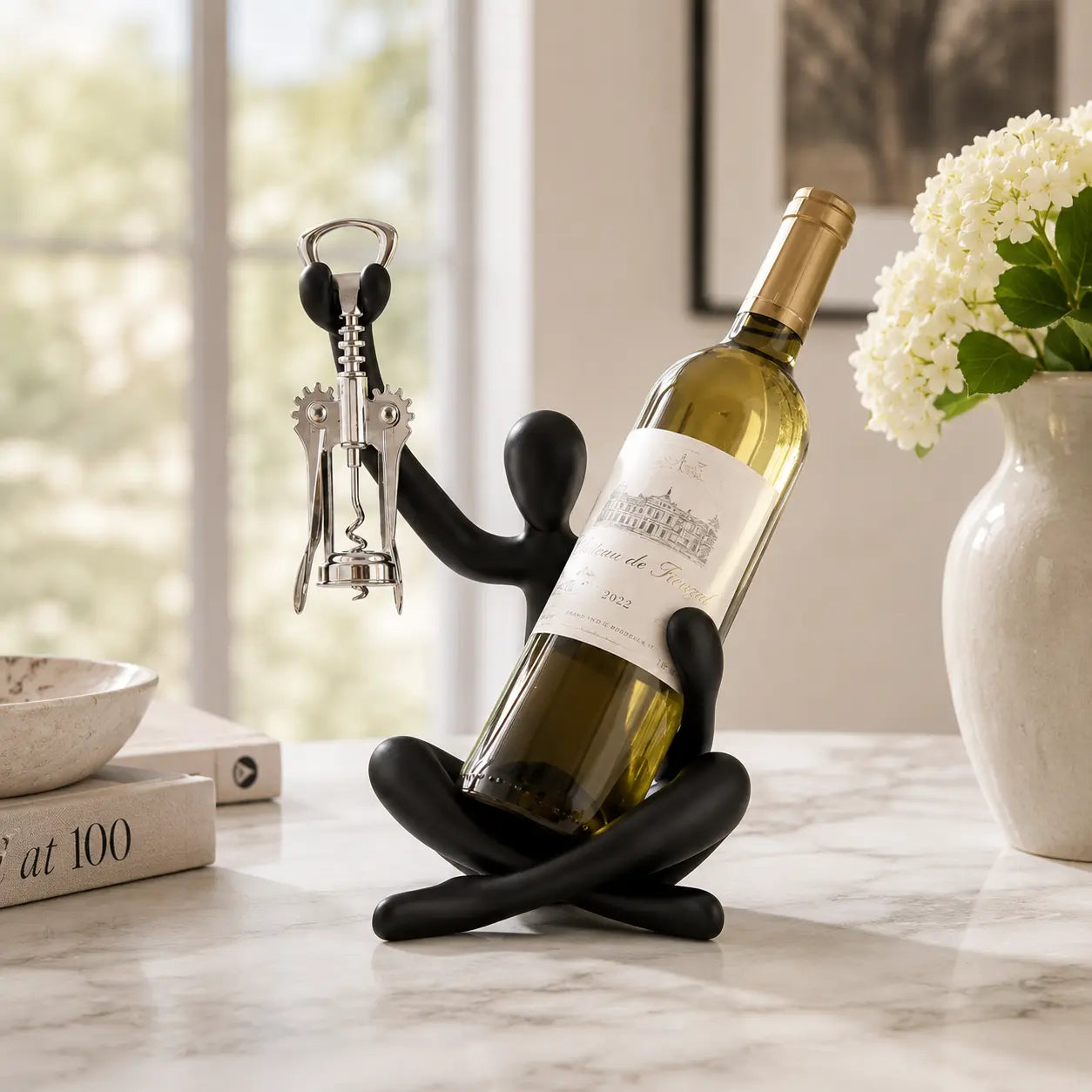 Owen Barrett's Cascade Basalt Wine Figure